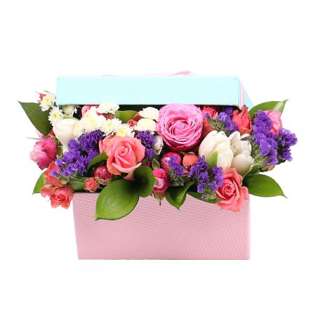 Bouquet Lovely flower little box