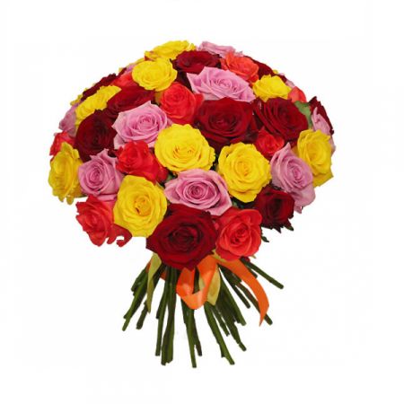 Bouquet Multicolored rose 25 pc