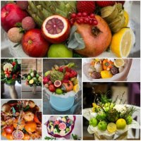 How to make bouquet of vegetables and fruits by own hands?